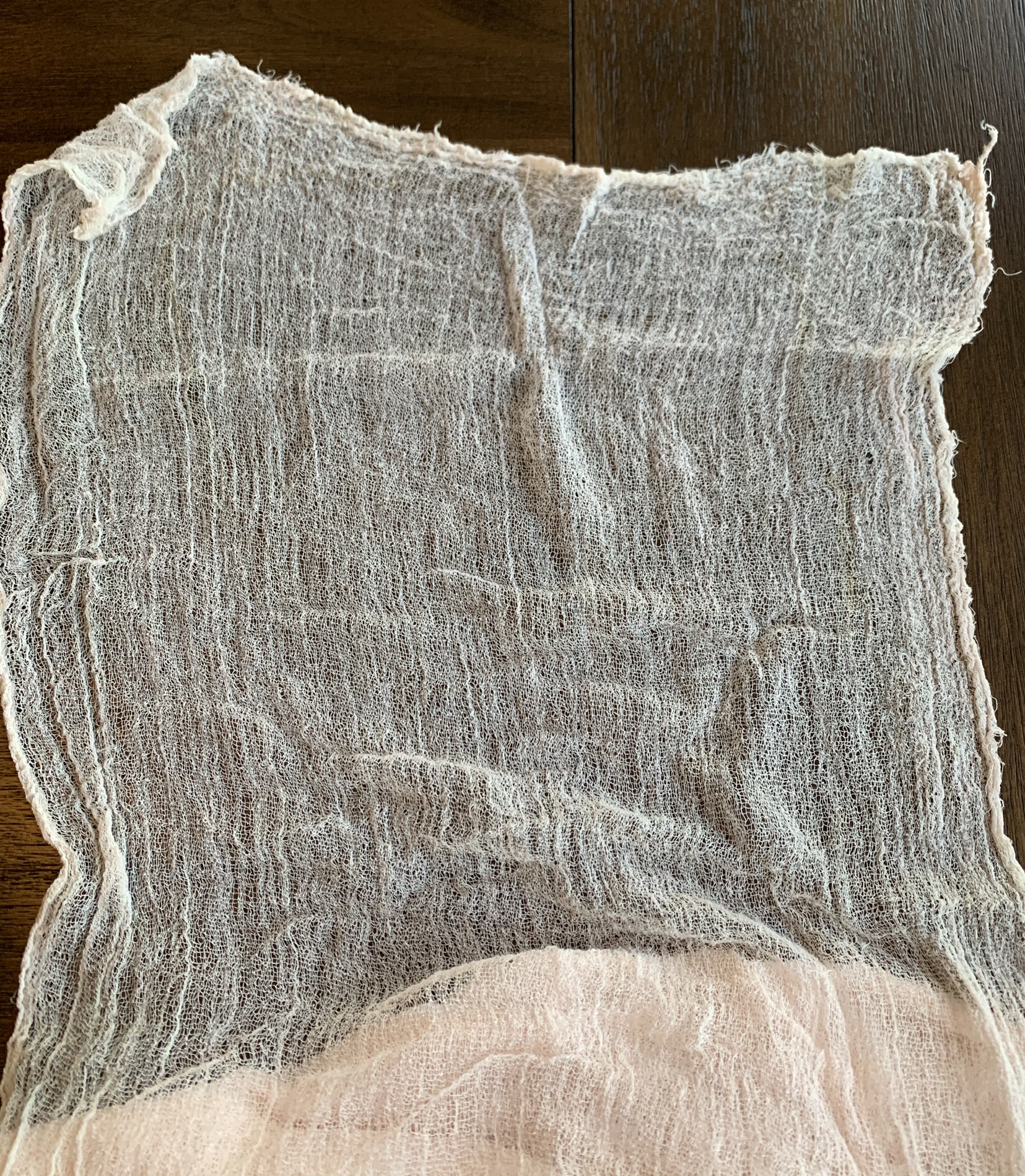 Cheesecloth Table Runner 2