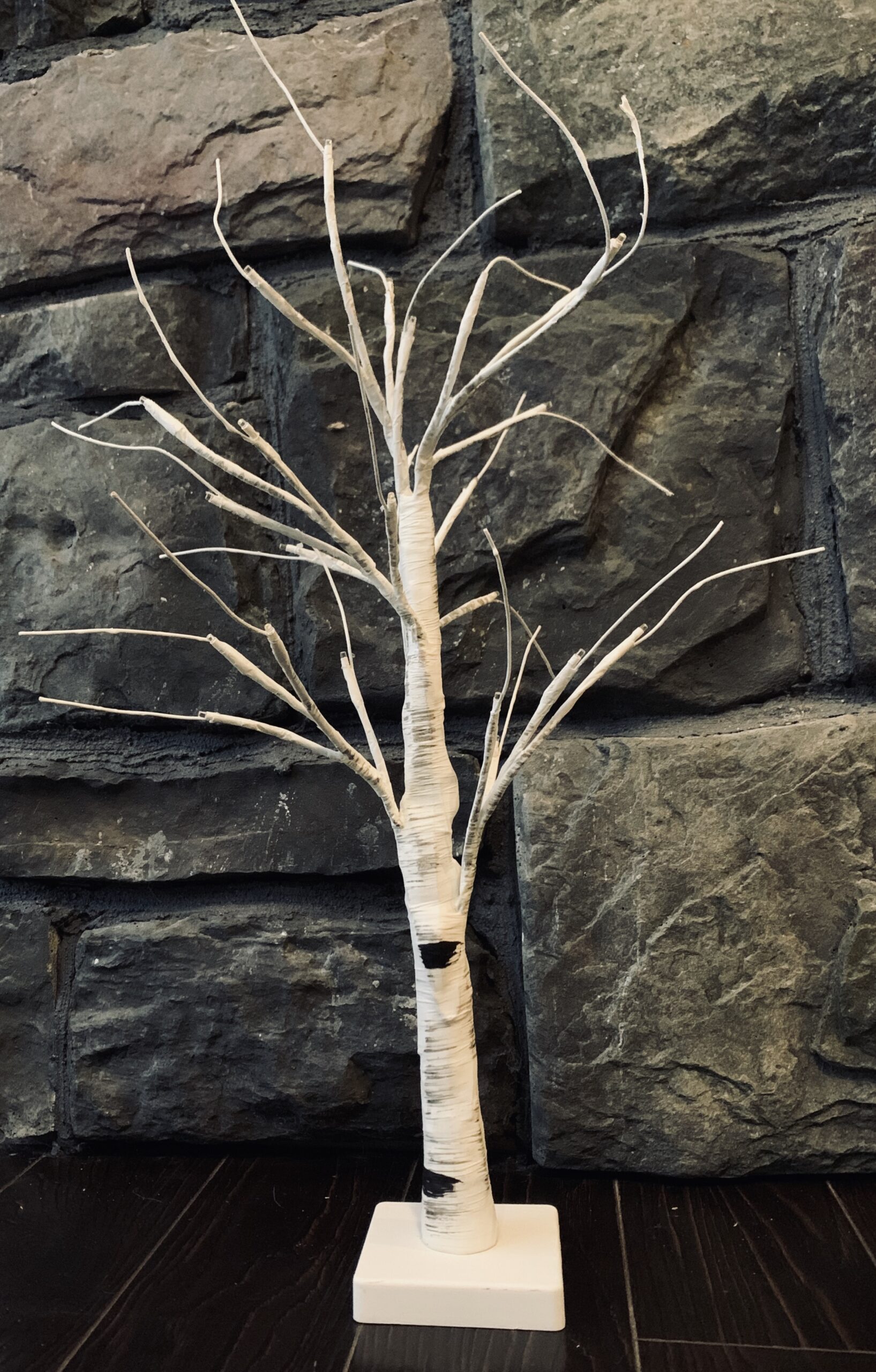 LED Birch Trees